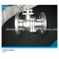 API Flange / Válvula de esfera flutuante flutuante / trunnion do aço inoxidável